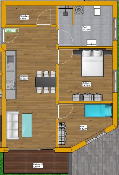 Wohnung 4 EG